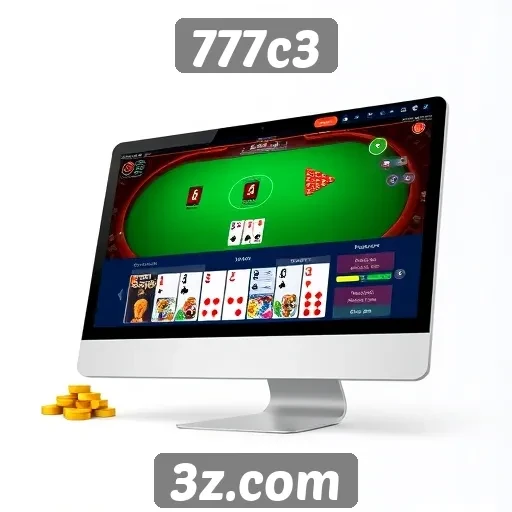 Interface do 777c3 é amigável para jogadores iniciantes