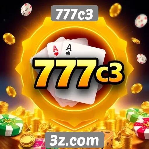 Promos e bônus disponíveis na plataforma 777c3